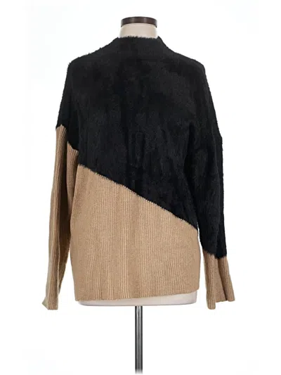 Pre-owned Vince Camuto Cardigan Sweater In Brown