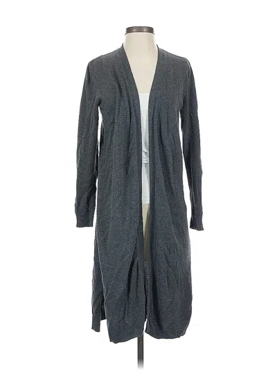 Pre-owned Vince Camuto Cardigan Sweater In Gray