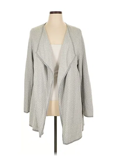 Pre-owned Vince Camuto Cardigan Sweater In Gray