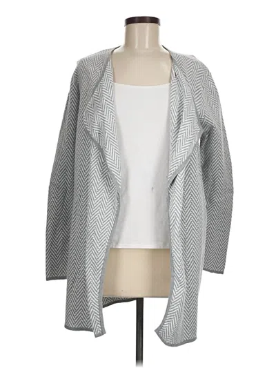 Pre-owned Vince Camuto Cardigan Sweater In Gray