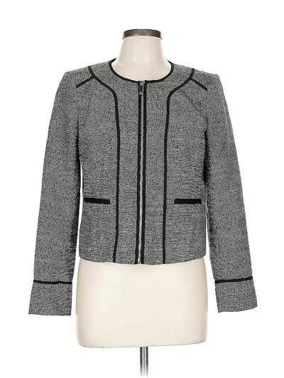 Pre-owned Vince Camuto Cardigan Sweater In Gray