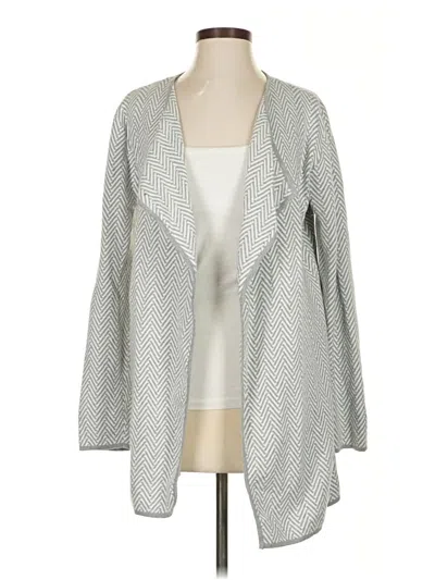 Pre-owned Vince Camuto Cardigan Sweater In Gray