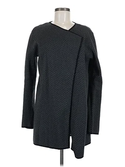 Pre-owned Vince Camuto Cardigan Sweater In Gray