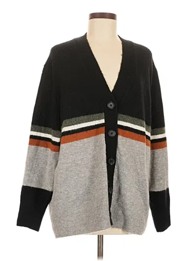 Pre-owned Vince Camuto Cardigan Sweater In Gray