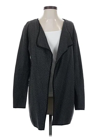 Pre-owned Vince Camuto Cardigan Sweater In Gray