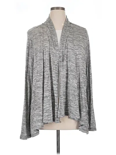 Pre-owned Vince Camuto Cardigan Sweater In Gray