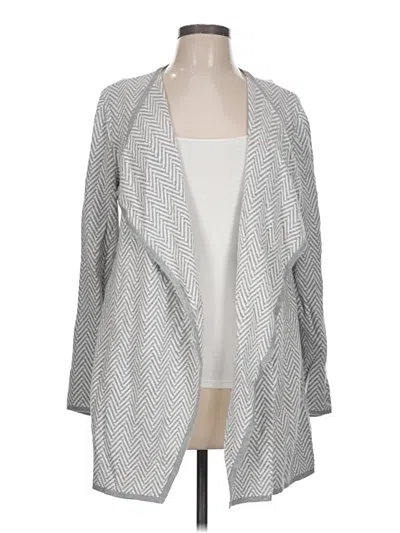 Pre-owned Vince Camuto Cardigan Sweater In Gray