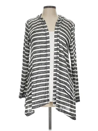 Pre-owned Vince Camuto Cardigan Sweater In Gray