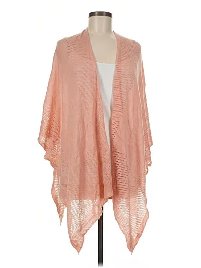 Pre-owned Vince Camuto Cardigan Sweater In Orange