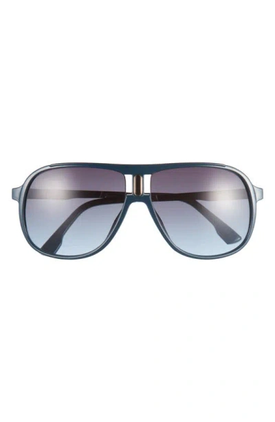 Vince Camuto Carerra 132mm Gradient Shield Sunglasses In Gray