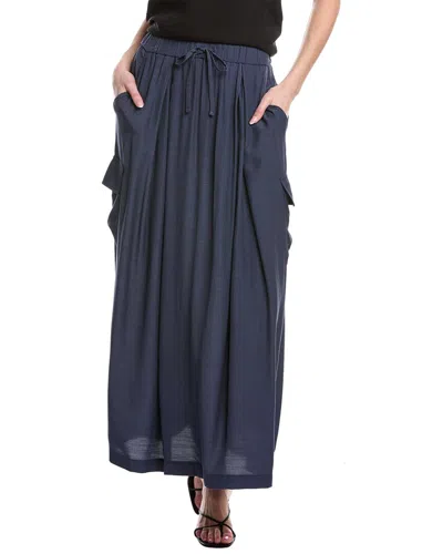 Vince Camuto Cargo Skirt In Canal Blue