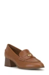 Vince Camuto Women's Carissla Tailored Loafer Flats In Golden Walnut