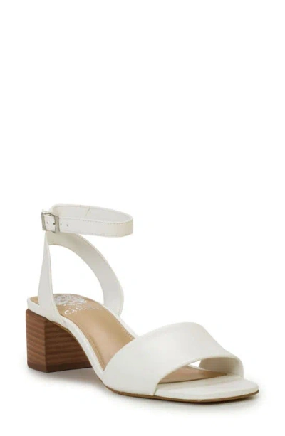 Vince Camuto Carliss Ankle Strap Sandal In Coconut Cream