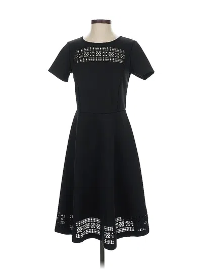 Pre-owned Vince Camuto Casual Dress In Black