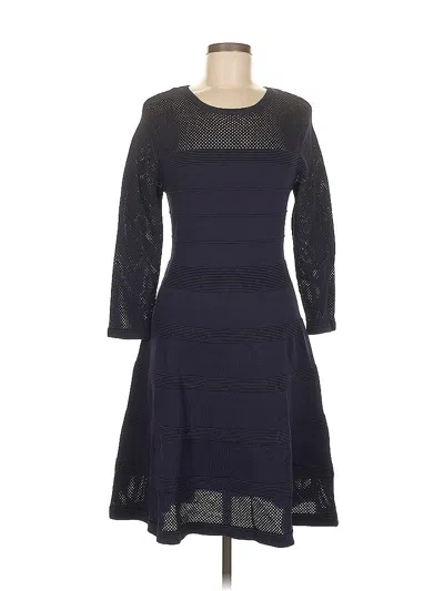 Pre-owned Vince Camuto Casual Dress In Black