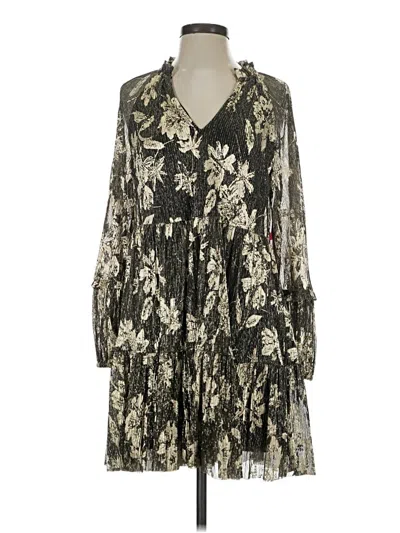 Pre-owned Vince Camuto Casual Dress In Black