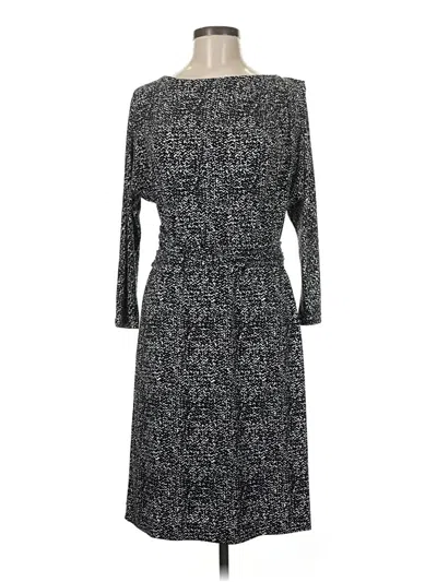 Pre-owned Vince Camuto Casual Dress In Black