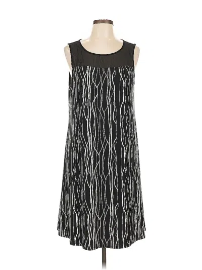 Pre-owned Vince Camuto Casual Dress In Black