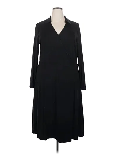 Pre-owned Vince Camuto Casual Dress In Black