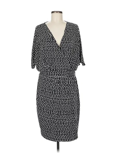 Pre-owned Vince Camuto Casual Dress In Black