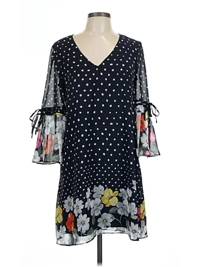 Pre-owned Vince Camuto Casual Dress In Black
