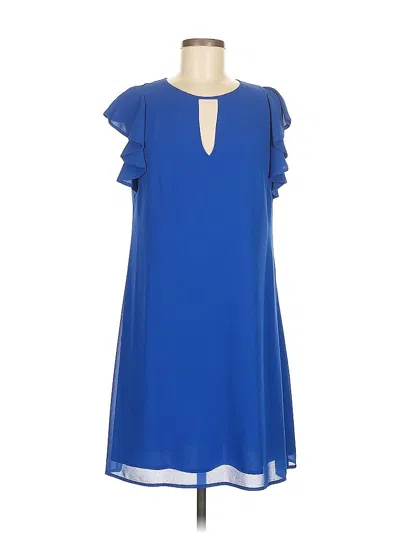 Pre-owned Vince Camuto Casual Dress In Blue