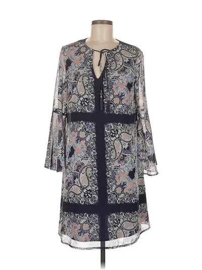 Pre-owned Vince Camuto Casual Dress In Blue