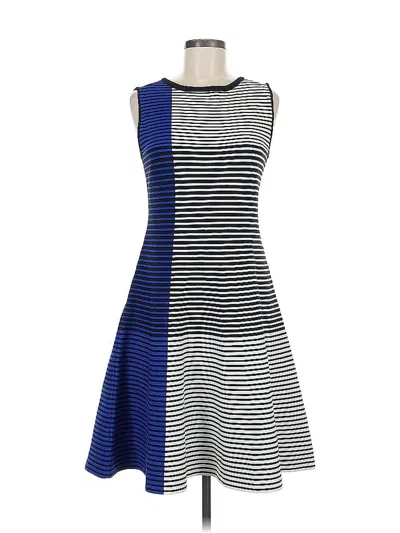 Pre-owned Vince Camuto Casual Dress In Blue