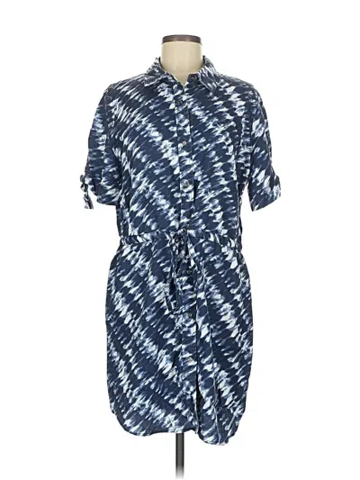 Pre-owned Vince Camuto Casual Dress In Blue