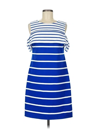 Pre-owned Vince Camuto Casual Dress In Blue