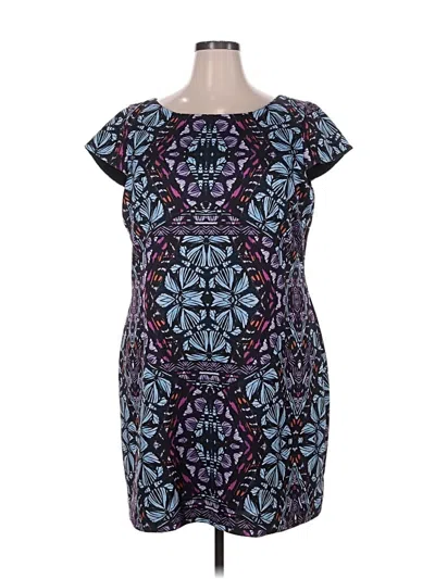 Pre-owned Vince Camuto Casual Dress In Blue