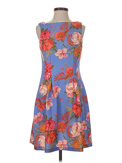 Pre-owned Vince Camuto Casual Dress In Blue