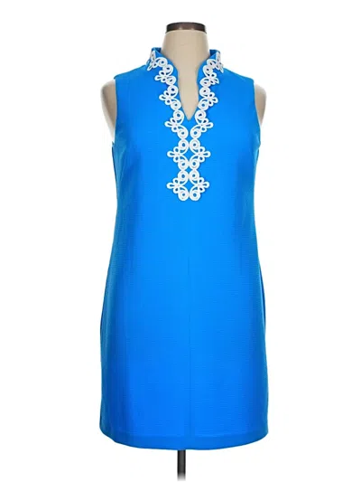 Pre-owned Vince Camuto Casual Dress In Blue