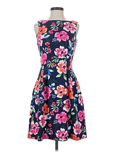 Pre-owned Vince Camuto Casual Dress In Blue