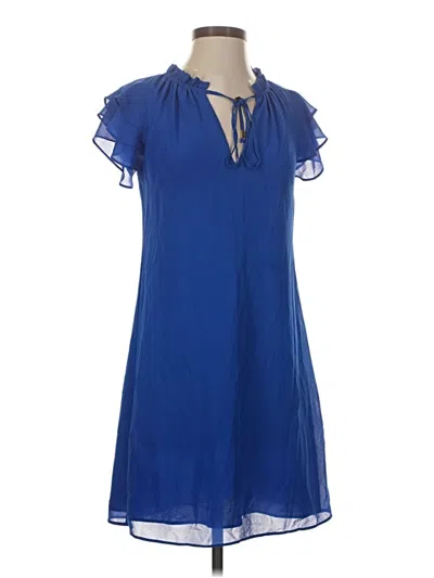Pre-owned Vince Camuto Casual Dress In Blue