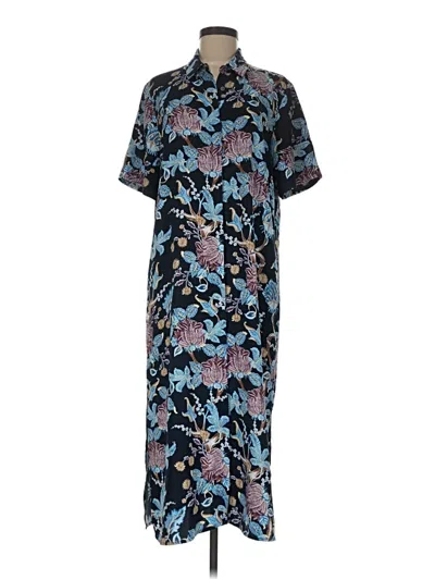 Pre-owned Vince Camuto Casual Dress In Blue
