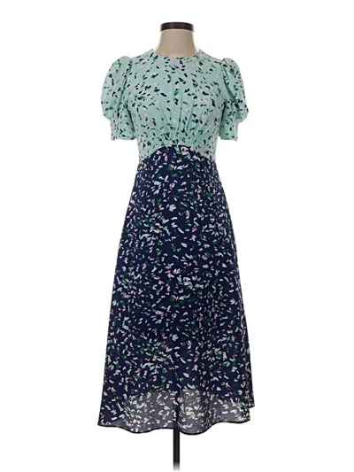 Pre-owned Vince Camuto Casual Dress In Blue
