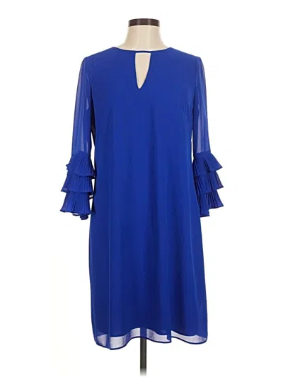Pre-owned Vince Camuto Casual Dress In Blue