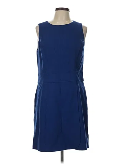 Pre-owned Vince Camuto Casual Dress In Blue