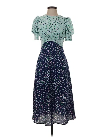Pre-owned Vince Camuto Casual Dress In Blue