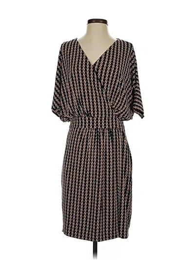 Pre-owned Vince Camuto Casual Dress In Brown