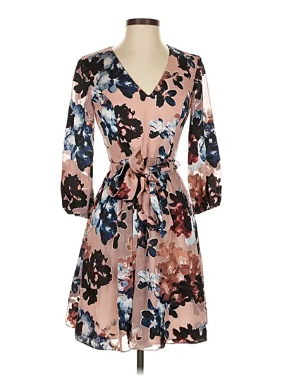 Pre-owned Vince Camuto Casual Dress In Brown