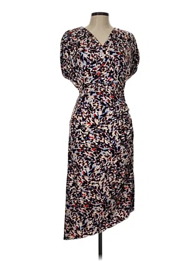 Pre-owned Vince Camuto Casual Dress In Brown