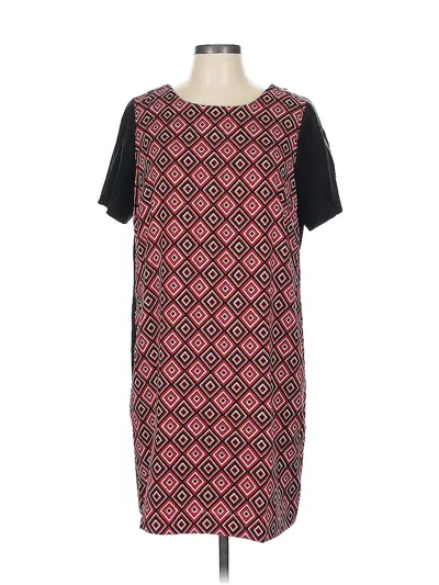 Pre-owned Vince Camuto Casual Dress In Burgundy