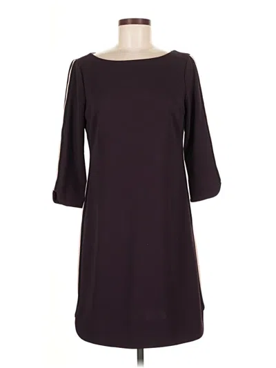 Pre-owned Vince Camuto Casual Dress In Burgundy
