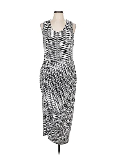 Pre-owned Vince Camuto Casual Dress In Gray