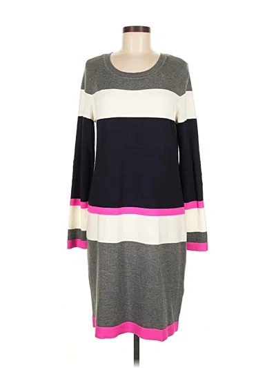 Pre-owned Vince Camuto Casual Dress In Gray