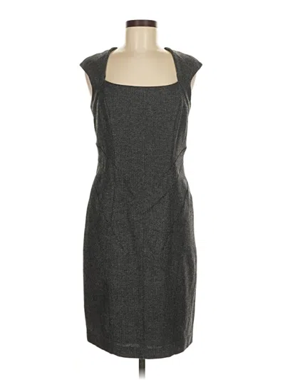 Pre-owned Vince Camuto Casual Dress In Gray