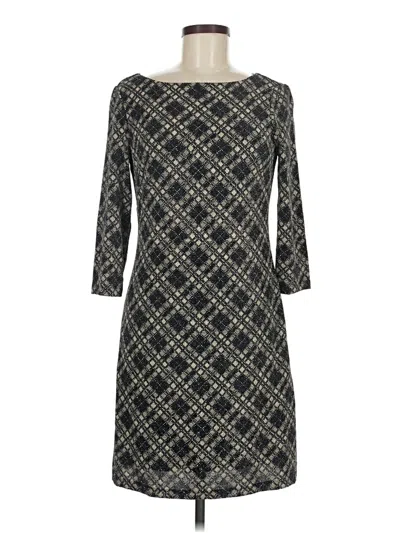 Pre-owned Vince Camuto Casual Dress In Gray