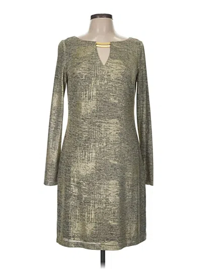 Pre-owned Vince Camuto Casual Dress In Gray